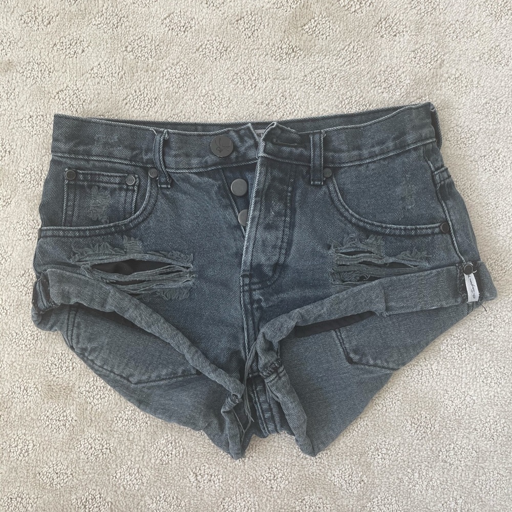 One Teaspoon - Black Shorts